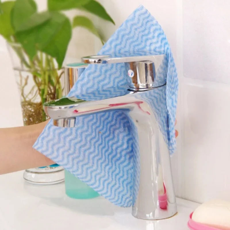 Kitchen Cleaning Tissue Roll (Small) – Reusable Dish Cleaning Cloth | Multi Purpose Kitchen Wipes