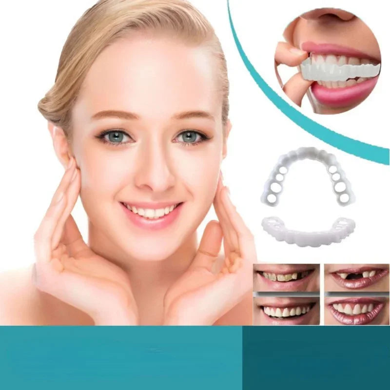 Instant Smile Veneers | Temporary Cosmetic Teeth Cover for Perfect Smile