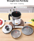 Stainless Steel Oil Pot 1.4L – Oil Strainer Container with Filter | Kitchen Oil Storage & Reuse Pot