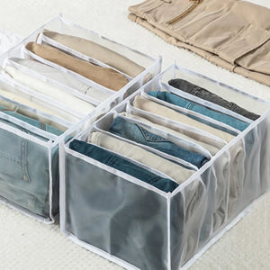 T-Shirt Wardrobe Organizer – Foldable Drawer Clothes Divider