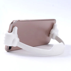 Thumbs-Up Mobile Stand – Cute Flexible Phone Holder for Desk