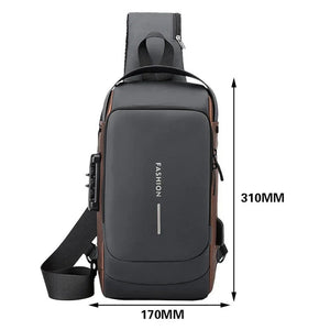 Black bag cross shoulder Fashion Sport Bag