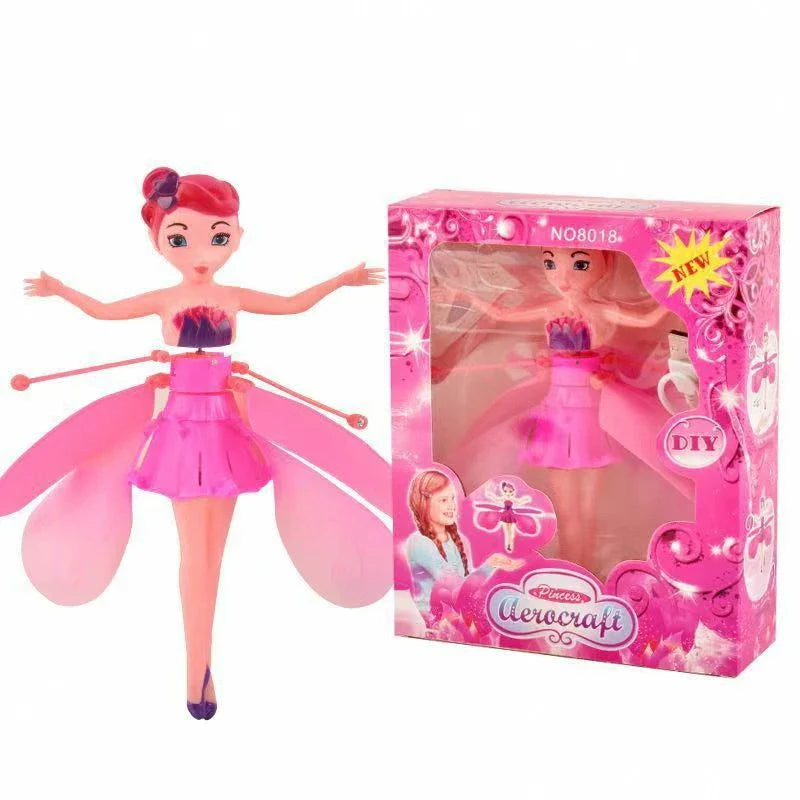 Flying Fairy Doll for Kids – Hand Sensor Hover Princess Toy