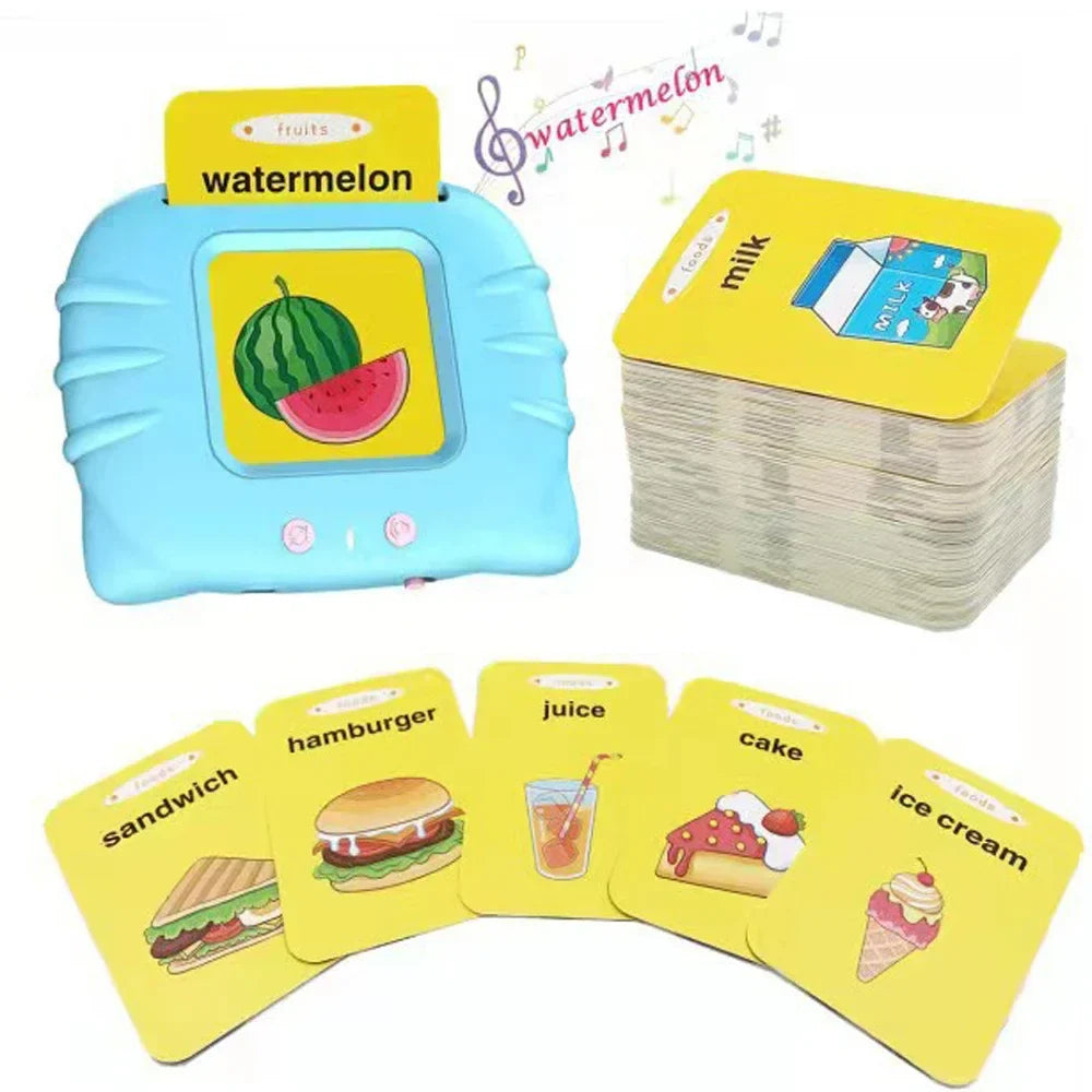 Flash Card Learning Game for Kids – Educational Talking Cards Toy