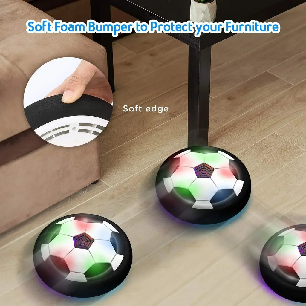 LED Hover Ball Toy for Kids | Air Floating Football Indoor Game