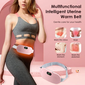 Menstrual Pain Relief Belt – Rechargeable Heating Waist Belt for Period Cramps & Back Pain