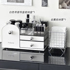 Luxury Cosmetic Organizer with Drawers – Premium Makeup & Skincare Storage Box
