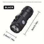 3 Mode Mini LED Flashlight – Portable Torch Light | High Bright Rechargeable Pocket Light