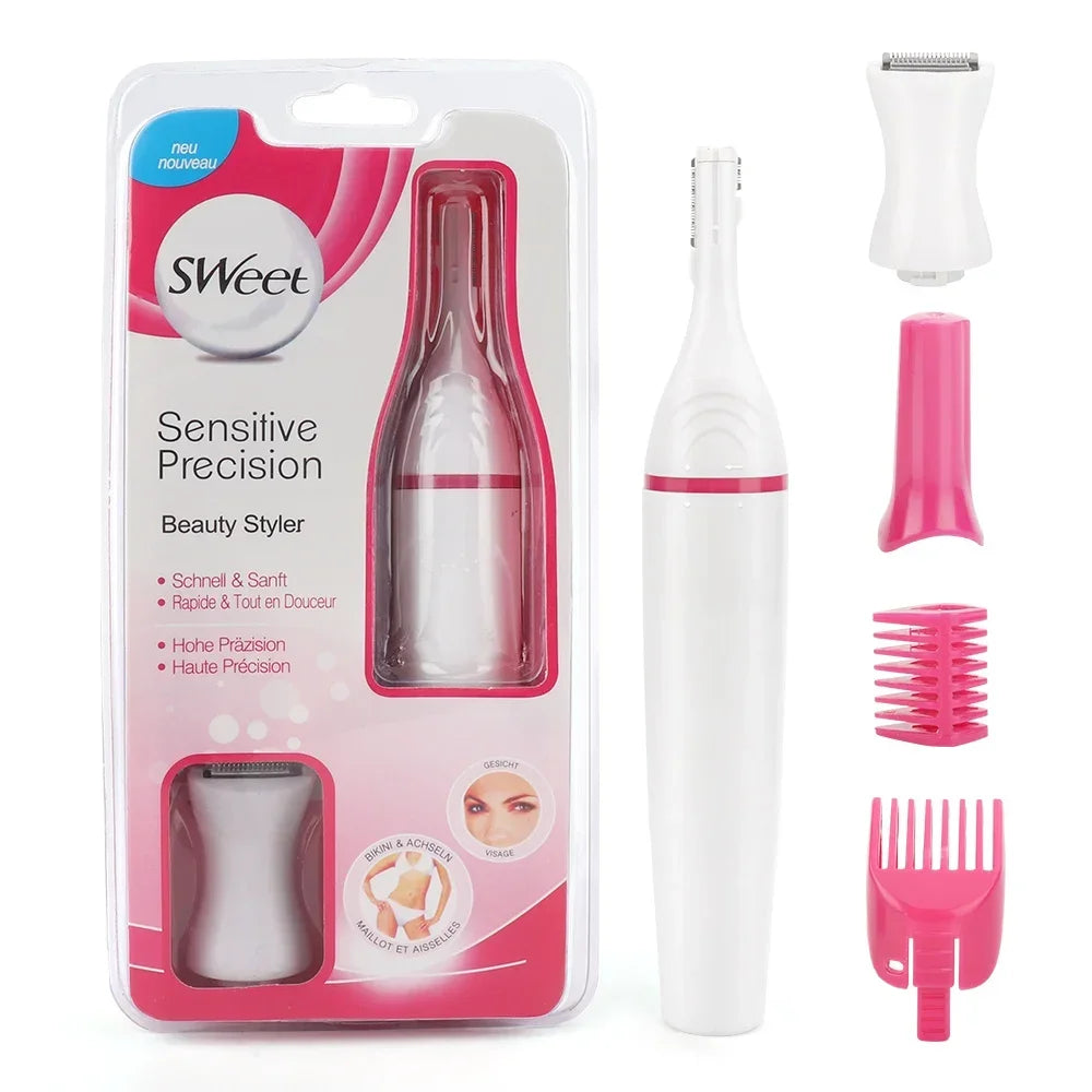 5 in 1 Ladies Electric Trimmer – Veet Style Waterproof Hair Removal Kit