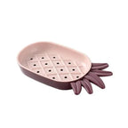 Pineapple Soap Holder – Cute Drain Soap Dish with Tray | Bathroom & Kitchen Soap Stand