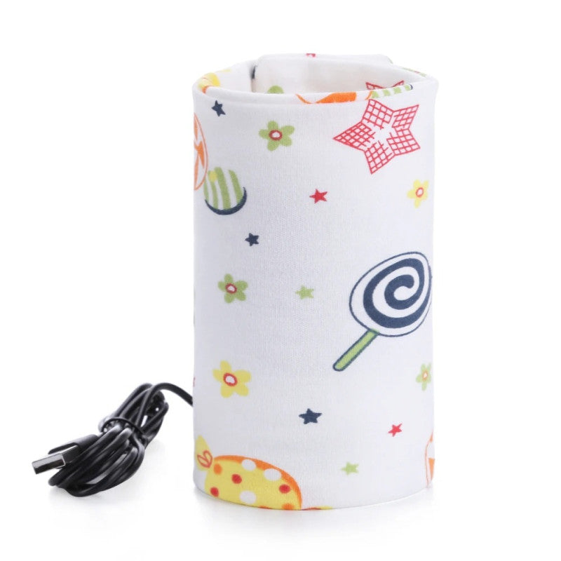 USB Baby Bottle Warmer | Portable Feeder Milk Heater for Travel
