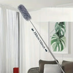 Telescopic Grey Dust Mop – Long Handle Microfiber Duster (Extendable)