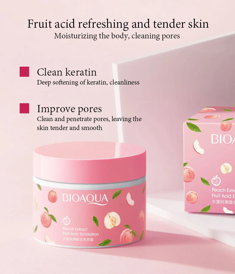 Bioaqua Peach Cream – Fruit Acid Exfoliating Cream