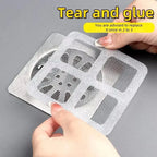 Adhesive Sink Drain Patch (Pack of 20) – Anti-Clog Hair Catcher Filter | Kitchen & Bathroom Drain Protector