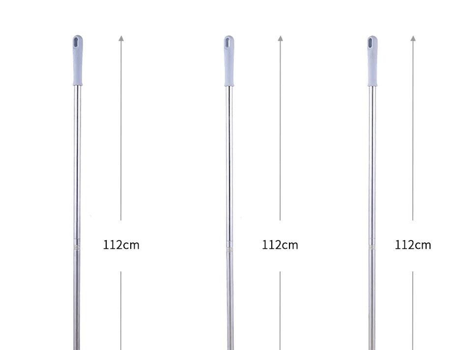 2 in 1 Brush Mop with Squeegee – Floor Scrubber & Water Wiper Cleaning Tool
