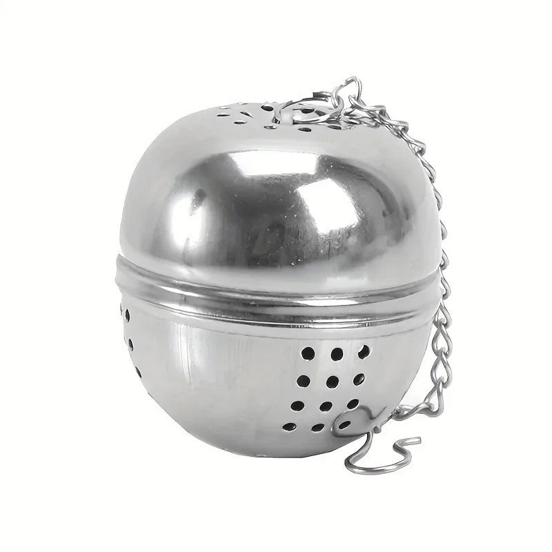 Pack of 2 Tea Ball Infuser – Stainless Steel Loose Tea Strainer | Reusable Tea Filter with Chain