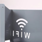 Wall Mounted WiFi Router Storage Box – Cable Organizer & Router Shelf