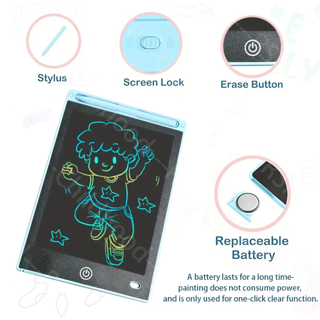 8.5 Inch LCD Writing Tablet for Kids – Digital Drawing & Writing Pad