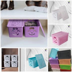 Smiley Storage Box Set (3 Pcs) – Multi Size Organizer with Lid | Cute Plastic Storage Bins