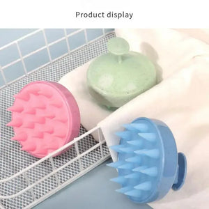 Silicone Shampoo Brush (New Model) – Scalp Massager & Hair Cleaning Brush