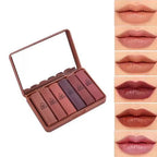 Nude Matte Lipstick Set – Mini Lipstick Kit Long Lasting Soft Matte Shades