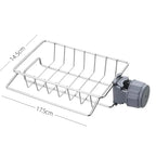 Kitchen Sink Rack Organizer – Faucet Sponge Holder & Storage Caddy