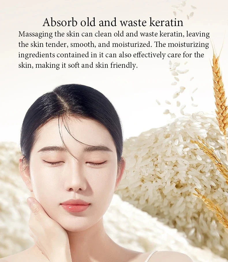Bioaqua Rice Exfoliating Gel – Deep Cleansing Face Scrub
