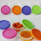 Food Storage Containers Pack of 6 – Airtight Mini Storage Boxes | Kitchen & Lunch Storage Set
