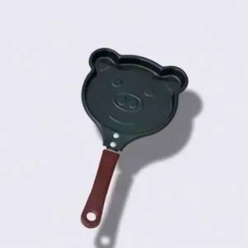 Mini Nonstick Egg Frying Pan – Cute Shape Omelette & Pancake Maker | Heart, Star & Cartoon Design Pan