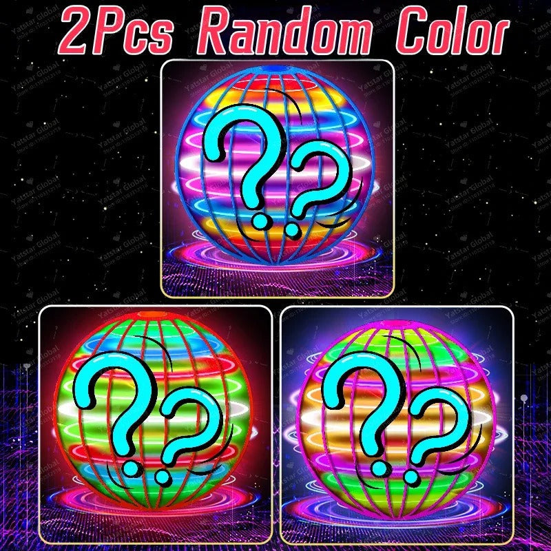 Fly Nova Pro Flying Ball for Kids – LED Hover Spinner Boomerang Toy