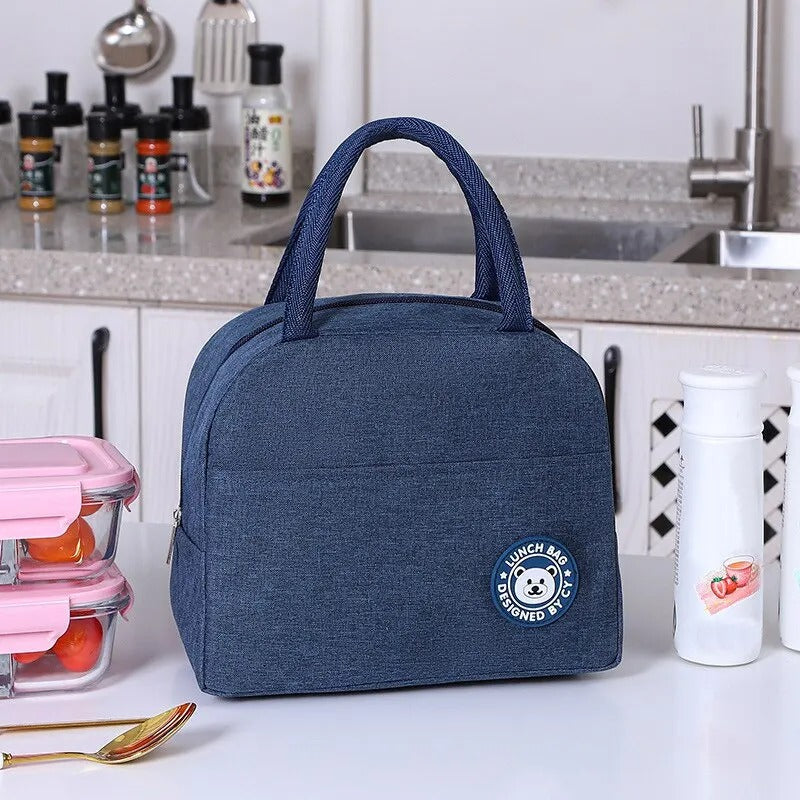 Insulated Lunch Bag – Portable Food Storage Bag for Office & Travel