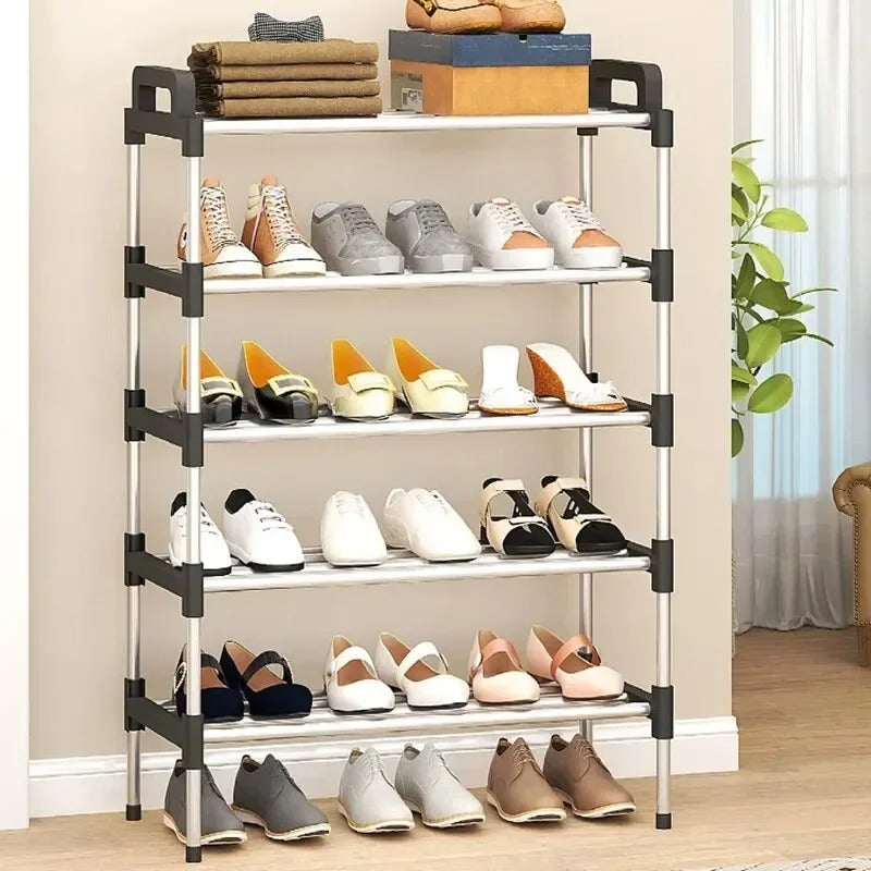 5 Layer Shoe Rack – Durable Multi-Tier Shoe Organizer for Home (Space Saving)