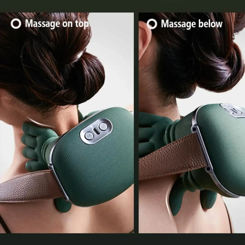 Neck & Shoulder Massager – Electric Shiatsu Massage Device with Heat Therapy
