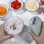 5 Blade Speedy Chopper – Manual Pull Vegetable & Meat Chopper | Multi Blade Food Processor