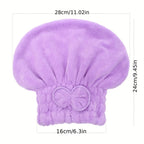 Pack of 2 Bath Towel cap