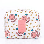 Travel Makeup Pouch – Waterproof Cosmetic Organizer Bag with Compartments
