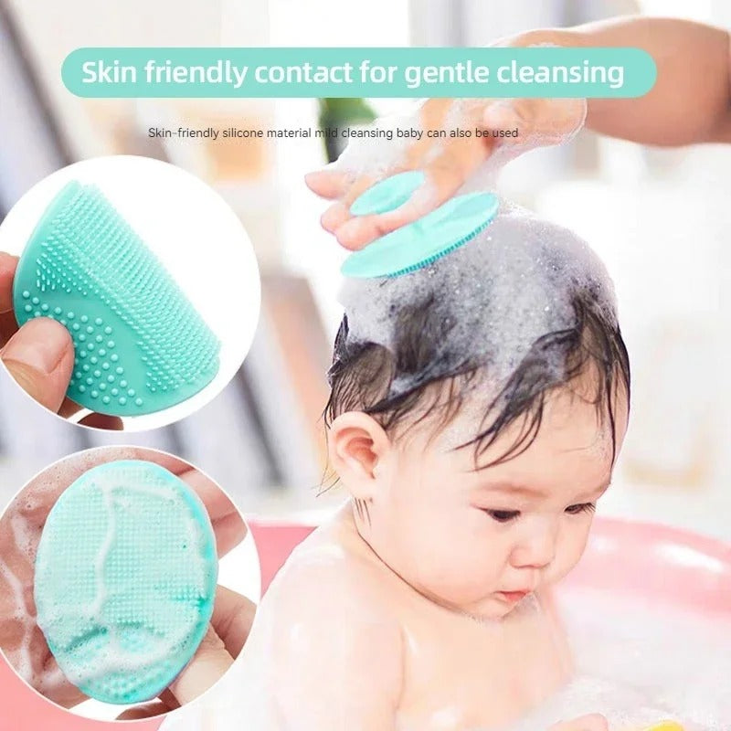 Soft Silicone Face Scrubber – Gentle Exfoliating Face Wash Brush