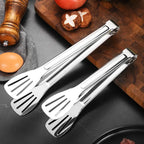Stainless Steel Kitchen Tong – Multi Purpose Cooking & BBQ Tongs | Heat Resistant Food Serving Tong