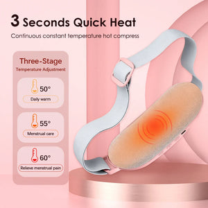 Menstrual Pain Relief Belt – Rechargeable Heating Waist Belt for Period Cramps & Back Pain