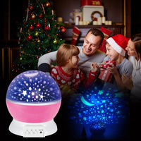 Star Master Galaxy Projector – LED Night Light with Star & Moon Projection (Multicolor)