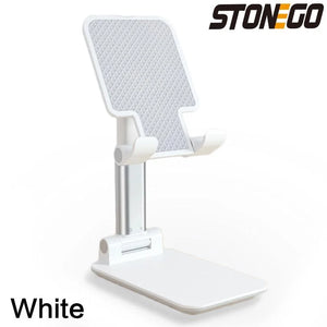Adjustable Mobile Stand – Foldable Desk Phone Holder with Anti-Slip Base