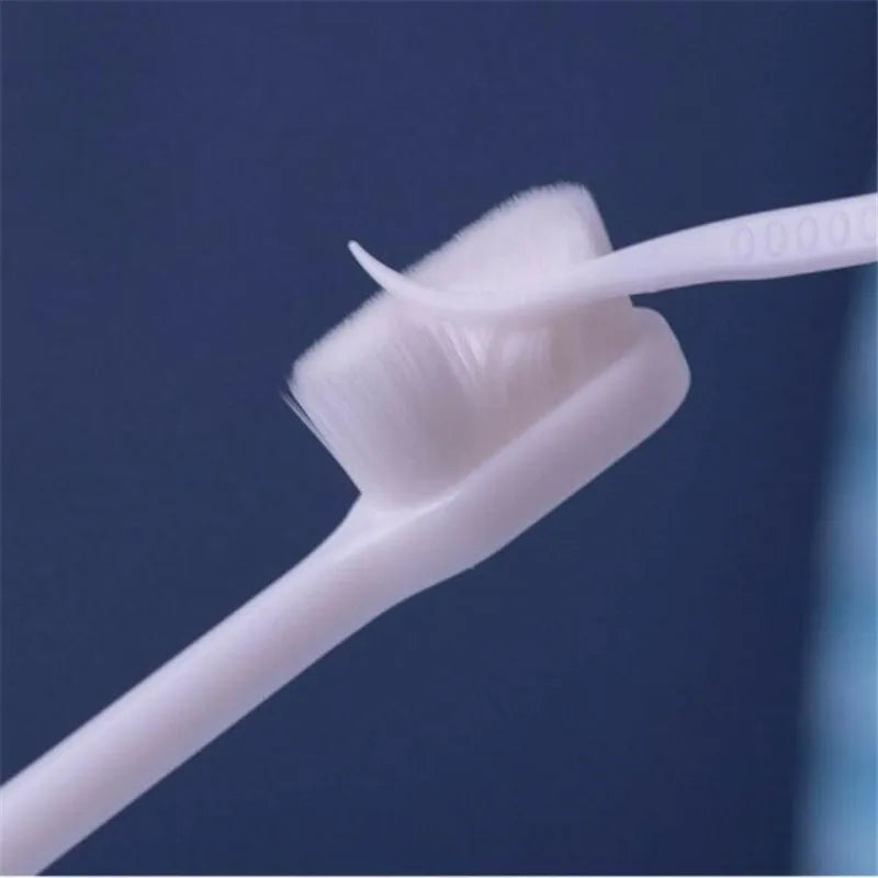 Pack of 3 Nano Toothbrush Ultra Soft – Deep Cleaning Gentle Bristles for Sensitive Teeth & Gums