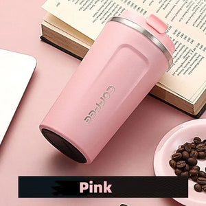 Simple Travel Coffee Mug – Leakproof Insulated Coffee Cup (Hot & Cold)