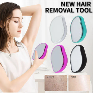 Crystal Hair Remover – Painless Nano Glass Hair Removal Tool for Smooth Skin