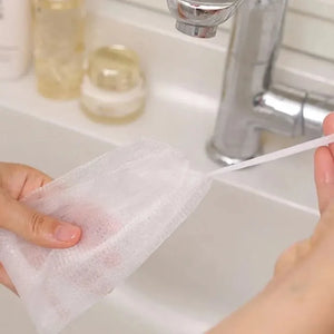 Pack of 3 Soap Saver Bag – Foaming Mesh Soap Net for Rich Lather & Zero Waste