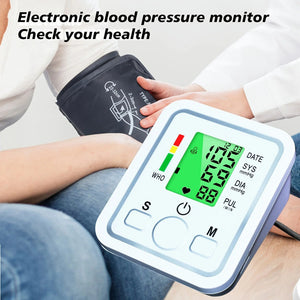 Digital Blood Pressure Monitor – Fully Automatic BP Machine with LCD Display