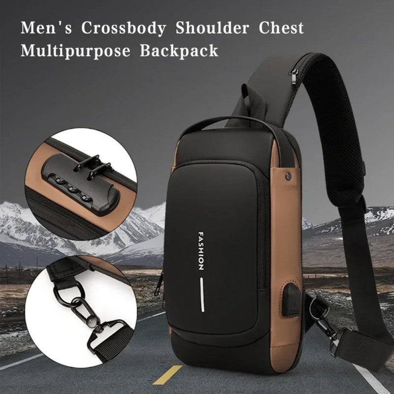 Black bag cross shoulder Fashion Sport Bag