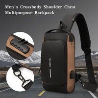 Black bag cross shoulder Fashion Sport Bag
