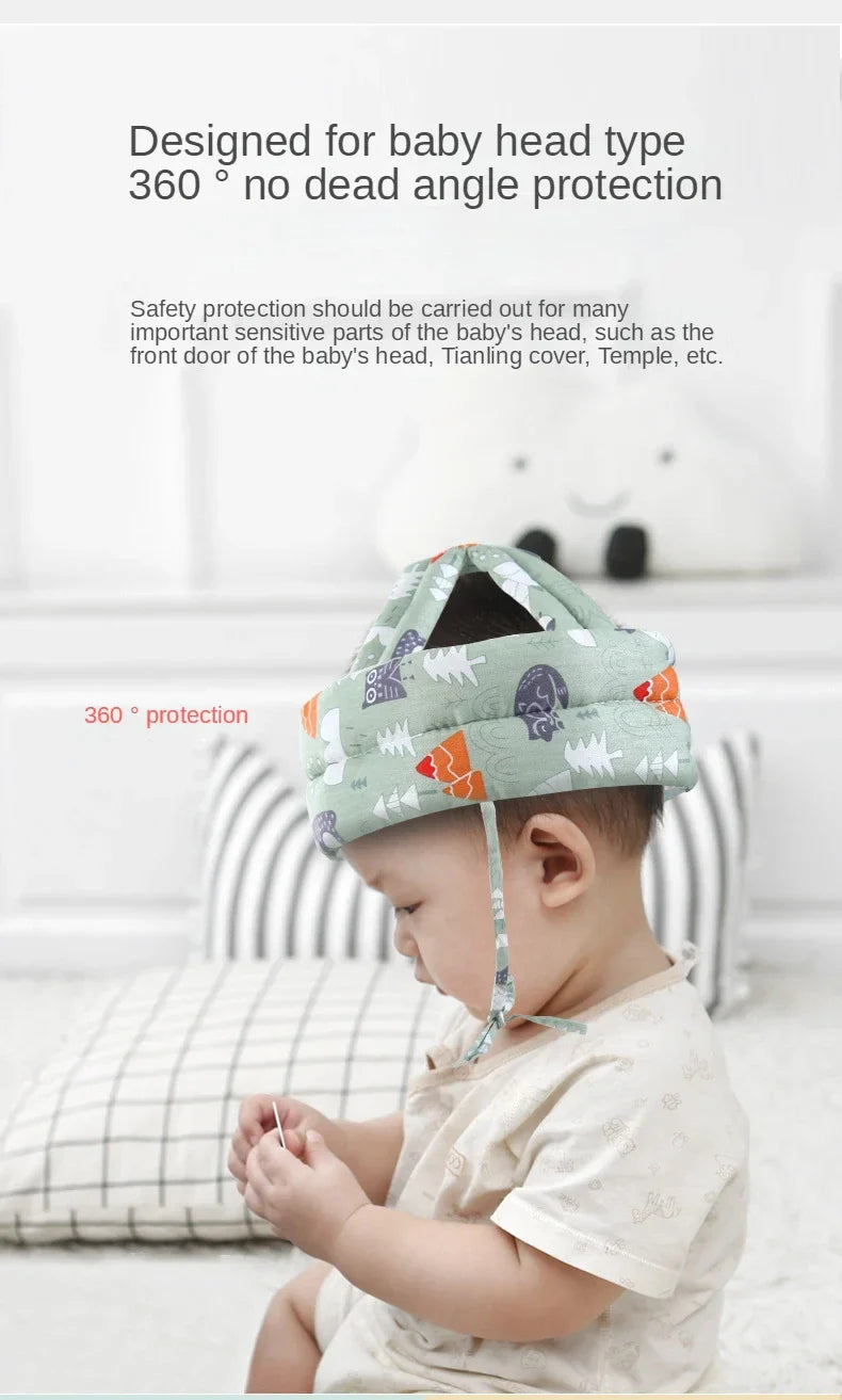 Baby Safety Helmet | Anti-Fall Head Protection Cap for Kids