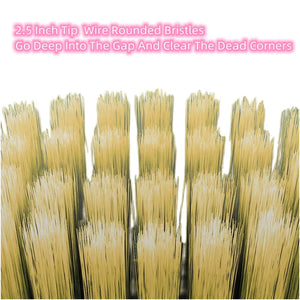 Car Interior Cleaning Brush – Soft Bristle Detailing Brush | Dashboard & Air Vent Cleaner Tool